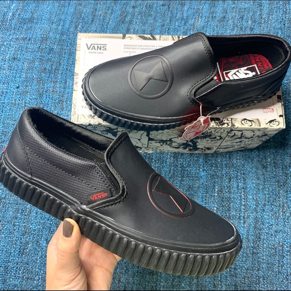 black widow vans